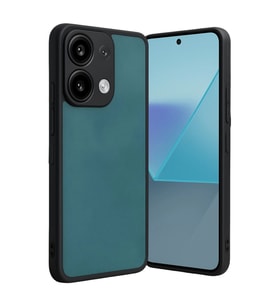 Note 13 4G Kılıf Aras Deri Kapak - Yeşil