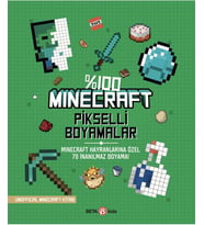 %100 Minecraft Pikselli Boyamalar - 70 İnanılmaz Boyama