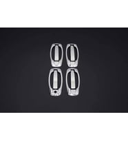 OPEL COMBO D UYUMLU KAPI KOLU 4 KAPI 8 PARÇA 2011-2018 PASLANMAZ KROM