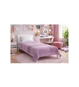 Amazon Ev Pamuk Dokuma Tek Kişilik Pike 160*240 Cm dama fuşya A19