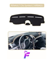RENAULT SYMBOL 2 Uyumlu Torpido Örtüsü Yansıma Önleyici Tam Koruma Kolay ve Hızlı Montaj J67