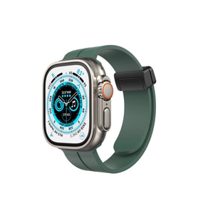 Northcity Apple Watch 38mm ile Uyumlu Kr412 Elegance Stylish Kordon - Koyu Yeşil