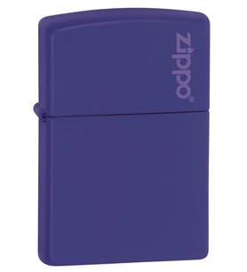 Zippo Çakmak Mor Logo 237zl-000039