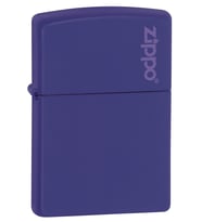 Zippo Çakmak Mor Logo 237zl-000039