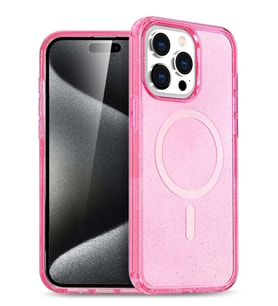 iPhone 14 Pro Max Kılıf Star Magsafe Kapak - Pembe