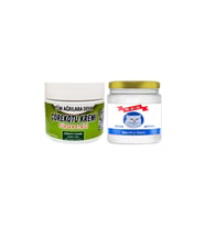 Çörek Otu Kremi Orta Boy Ağrı Kremi 100 ml Krem + Snow Kitten Menthol Balm 50 ml / Sırt Bel Kas Diz Dirsek İskelet Eklem Ağrılarına Masaj Seti