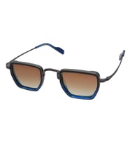 Quantum Q226.C4 45 Polarize Unisex Güneş Gözlüğü (Mavi)