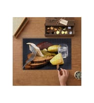 Balık- Turşu- Ekmek- Patates Tasarımı 240 parça Ahşap Puzzle Ahşap Kutuda MP00381