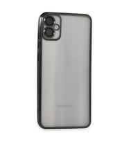 Samsung Galaxy A05 Kılıf Razer Lensli Silikon - Siyah