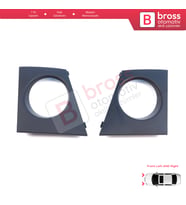Renault Megane MK2 II 2006-2009 Faz 2 Makyajlı Kasa 7701476908 için Ön Sol Sağ Sis Far Çerçevesi