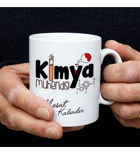 Kimya Mühendisine Hediye Kupa Bardak