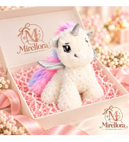 Mirellora Beyaz Kanatlı Unicorn 15cm