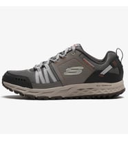 Skechers Escape Plan Trail Leather Memory Foam Mens Outdoor Shoes Hakiki Deri Hafızalı Taban Su itici Erkek Outdoor Ayakkabı Bej