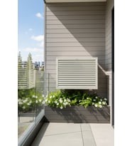 Klima Motoru/Dış Ünite Gizleme/Koruma Kafesi XS 7000 BTU - 9000 BTU 86X44X65(H) Alüminyum Açısız Condor