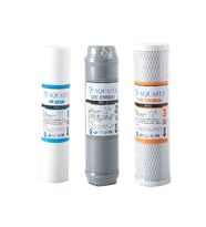AQUAFLY ÇİFT KARBONLU 3LÜ SU ARITMA FİLTRESİ AÇIK KASA CİHAZ UYUMLU