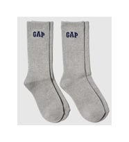 Gap Studio Crew Çorap (2'li) Gap Logo Unisex Çorap