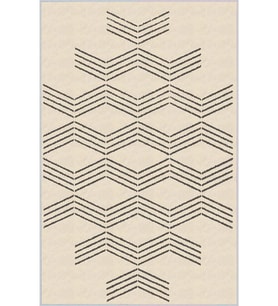 Eliana Home Baskılı, Yıkanabilir Kaymaz Taban Salon Halısı LNA1076 100x150 cm (Bej)