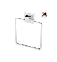 Tekno Tel EF-234 Yapışkanlı Banyo Kare Havluluk Krom