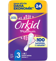 Platinum Hijyenik Ped Uzun Extra (Boy 3) 24 Adet Ped
