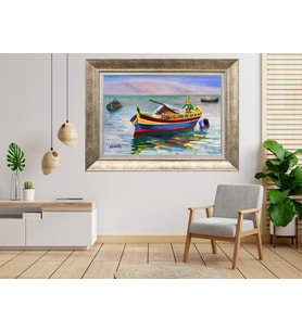 Gümüş Çerçeveli Tablo nb1043