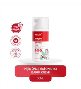 Remedium Babies & Kids Pişik Önleyici Onarıcı Bakım Kremi,%10 Çinko İçerikli, Vegan, 50 ml