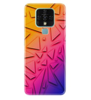 Tecno Camon 16 18P Pova Pova 3 Pova Neo Kılıf Desemli Silikon Üçgenler 1635
