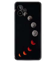 General Mobile GM 24 Pro Kılıf Resimli Desenli Silikon Platinium Series Mooons 1861