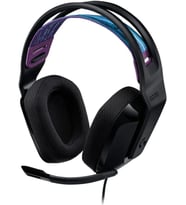 Logitech G335 Siyah Kablolu Mikrofonlu Kulak Üstü Oyuncu Kulaklığı - teşhir