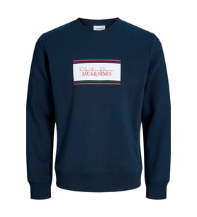 Jack & Jones JJBUSTER Erkek Bisiklet Yaka Sweatshirt Günlük Rahat
