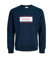 Jack & Jones JJBUSTER Erkek Bisiklet Yaka Sweatshirt Günlük Rahat