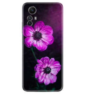 Xiaomi Redmi Note 12S Kılıf Resimli Desenli Silikon Platinium Series Çiçekler 1869