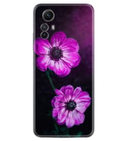 Xiaomi Redmi Note 12S Kılıf Resimli Desenli Silikon Platinium Series Çiçekler 1869