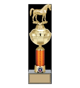 ODAK KUPA - Figürlü Kupalar - At Figürlü Kupalar FG-055 C - 38 cm