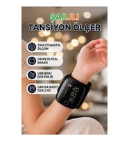 Şarjlı Dijital Bilek Tansiyon Ölçer – Otomatik Ölçüm ve Geniş Ekran