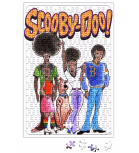 Afro Scooby Exclusıva Do Canario Bastardo Puzzle 240 Parça Yapboz