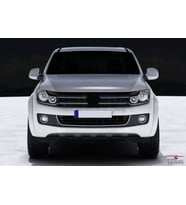 Volkswagen Amarok Uyumlu Krom Ön Tampon Çıta U Parça 2010 Model Üzeri