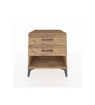 Kronos Komodin 2 Çekmeceli 60x59x64 Çam-Çam