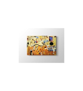 Joan Miro - Carnival Of Harlequin Tablo - 105934 - 60x60 Cm