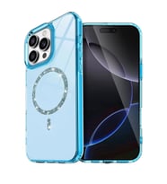 Durukar® iPhone 16 Pro Live Diamond Magsafe Kapak - Mavi