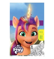 My Little Pony Taçlı Boyama Kitabı