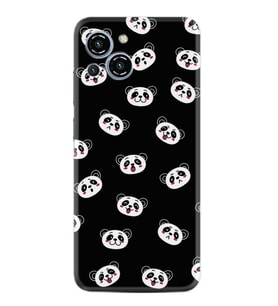 Reeder S23 Max Pro Kılıf Silikon Desen Özel Seri Panda Suratları 1773