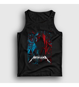 Presmono Unisex Siyah Cloak Metallica Atlet 66560tt