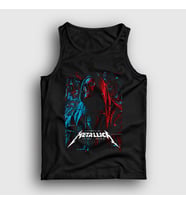 Presmono Unisex Siyah Cloak Metallica Atlet 66560tt