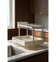 Acar Aqua Alüminyum Çift Katlı Sürgülü Bulaşıklık WRK-10282