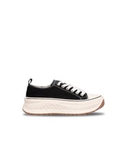 Lufian 121230092 Shay Kadın Hakiki Deri Klasik Sneaker Siyah