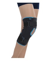 Vizor - Patella ve Ligament Destekli Önü Yarım Açık Dizlik CODE 503-A (Siyah)