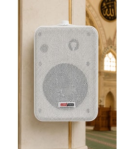 Lastvoice Cami ve Okul İçin Ekonomik Duvar Hoparlörü 120 Watt 4 iNÇ 100V/8 Ohm (St-40TW)