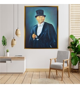 ÇERÇEVELİ ATATÜRK TABLO S531