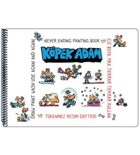 Funny Mat Tükenmez Defteri Köpek Adam 1