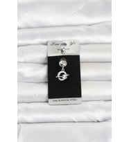 316L Cerrahi Çelik Sallantılı Yıldız Model Göbek Piercing 5886 - SSSSSS5997-5661